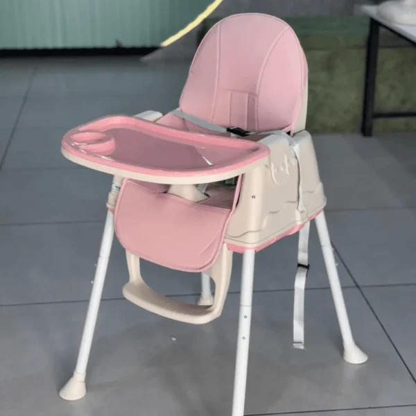 DB-902 Adjustable Kids Dining Chair with Leather Cushion
