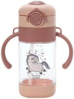 Cute Acrylic Bottle With Built In Straw - Image 5