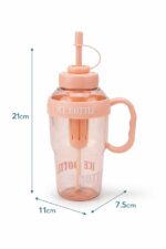 Water Bottle with Straw and Handle 1300 ml - Image 6