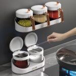 Condiment Jar, Seasoning Wall Hanging Storage Box - Image 6