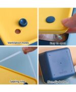 Snack Serving Tray with Lid - Image 2