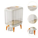 Creations Rice Dispenser Container Rice Bin - Image 2