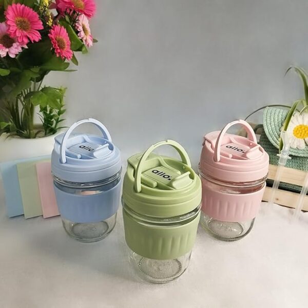 Water Bottle Mug Sipper Tumbler with Straw