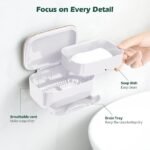 Soap Dish Holder with Drain - Image 5
