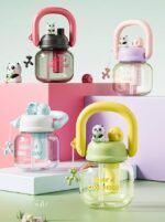 Cute Panda Kids Water Bottle - Image 2