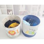 Folding Laundry Basket Bucket Organizer for Clothes Toys Dinosaur B - Image 3