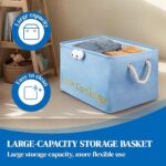 Foldable Laundry Basket, Small Storage Basket - Image 4