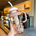 Water Bottle with Straw and Handle 1300 ml - Image 7