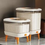 Creations Rice Dispenser Container Rice Bin