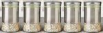 Stainless Steel Plated Glass Kitchen Container - Image 5