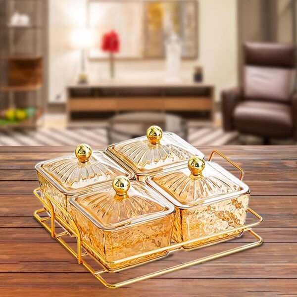 Creations Appetizer Serving Tray Luxury Serving Platter for Living Room