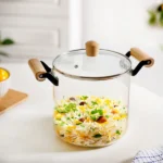 Borosilicate Simmer Pot With Lid - Image 4