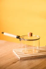 Woody Borosilicate Glass Pan - Image 3