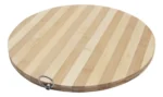 Round Bamboo Pizza Board - Image 4