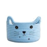 Cotton Small Cat With Face Basket - Image 7