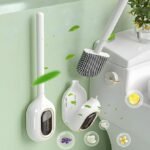 Aroma Silicone Toilet Brush, Tongue Wall Mounted Toilet Brushes &Holders