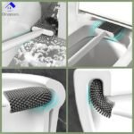 Aroma Silicone Toilet Brush, Tongue Wall Mounted Toilet Brushes &Holders - Image 3