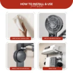 WALL MOUNTED TOWEL RACK 50*24*23.5 - Image 4