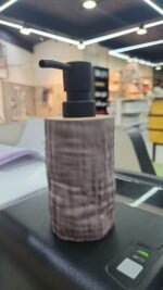 Soap Dispenser with Natural Wooden Lid 300ml - Image 4