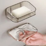Soap Dish Shower Soap Holder With Wall-Mounted Design - Image 2