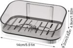 Soap Dish Shower Soap Holder With Wall-Mounted Design - Image 5
