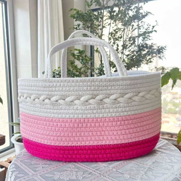 Portable Baby Storage Organizer Basket