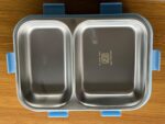 Bear Family Stainless Steel Lunch Box - 2 Compartments - Image 4
