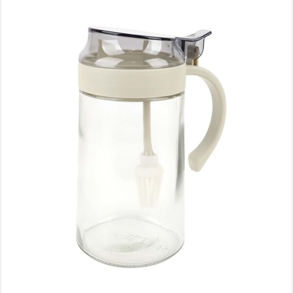 Glass Oil Dispenser with Silicone Brush