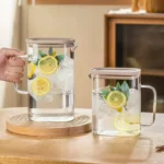 Silicone Lid Glass Water Jug - Image 2