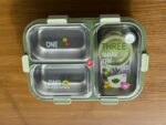 3-Compartment Lunch Box with Sauce Cup - Image 2