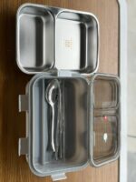 Steel Lunch Box - 2 Compartments - Image 5