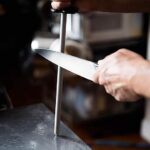 6-Piece Kitchen Knife Set with Wooden Chopping Board - Image 4