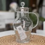 1.7 Ltr Clear Water Jug with Lid & Handle (White) - Image 6