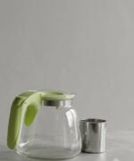 Glass Teapot with Infuser & Soft-Grip Green Handle - 1 L - Image 2