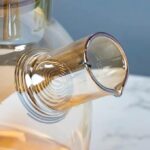 5-Piece Amber Glass Jug Set - Image 5