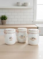 Swing Cap Storage Jar Set