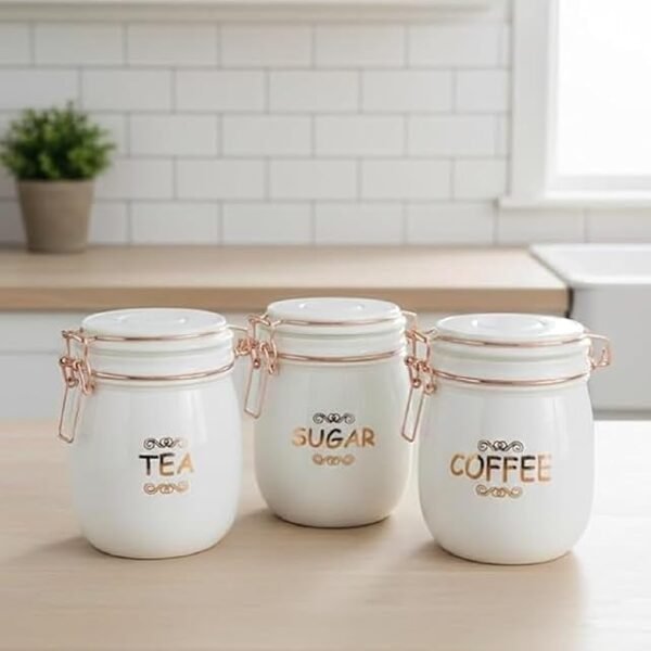 Swing Cap Storage Jar Set