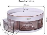 6 Compartment Rotating Spice Jar Set - Image 4
