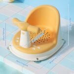 Stable Suction Baby Bath Chair for Infants - Image 3