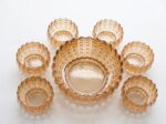 Amber Glass Serving Bowl Set - Image 6