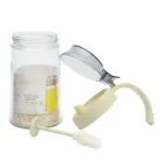 Glass Oil Dispenser with Silicone Brush - Image 3