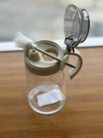 Glass Oil Dispenser with Silicone Brush - Image 6