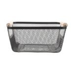 Storage Basket with Wood Handle - Image 2