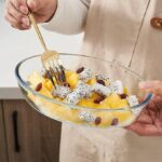 Minimalist crystal-clear Glass Oval Dish ( 700 ml ) - Image 5