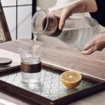 7-Pcs/Set Ribbed Glass with 6 Glasses Airtight Water Jug - Image 4
