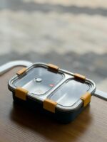 Steel Lunch Box - 2 Compartments - Image 3