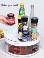6 Compartment Rotating Spice Jar Set - Image 6