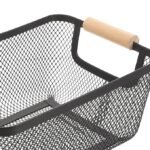 Storage Basket with Wood Handle - Image 6