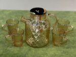 5-Piece Amber Glass Jug Set - Image 7
