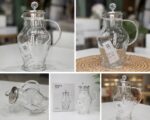 1.7 Ltr Clear Water Jug with Lid & Handle (White) - Image 3